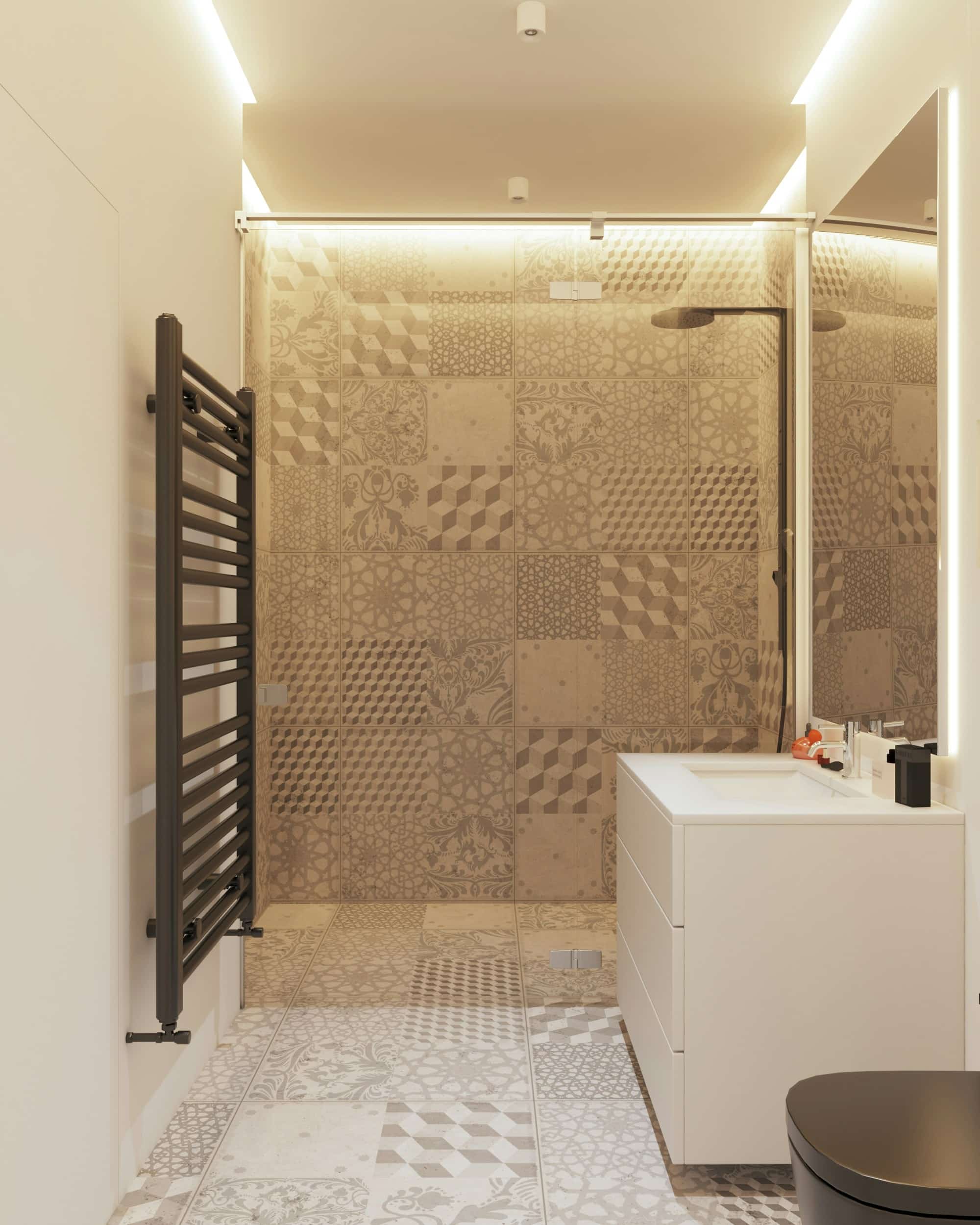 Shower Remodels in Corpus Christi, TX – Modern, Safe, and Fast 4 a bathroom with a shower and sink