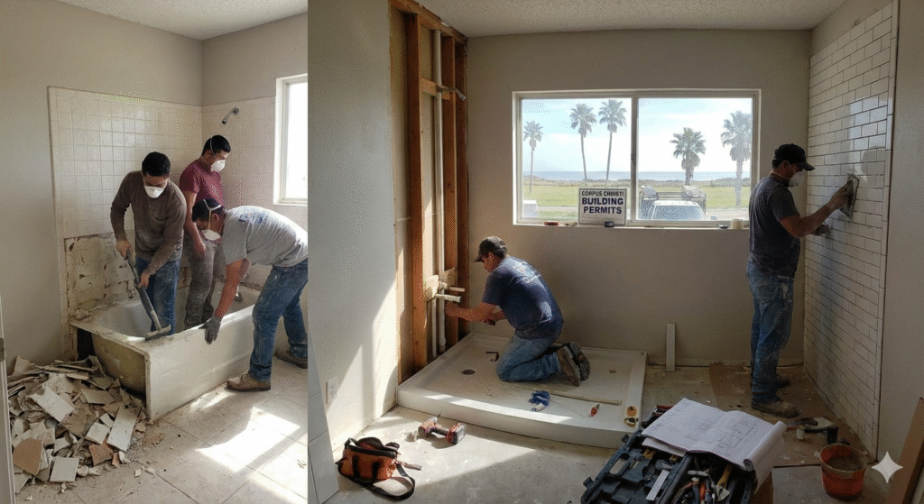 Bathroom Remodeling Process in Corpus Christi: A Step-by-Step Guide 2 bathroom remodeling process corpus christi