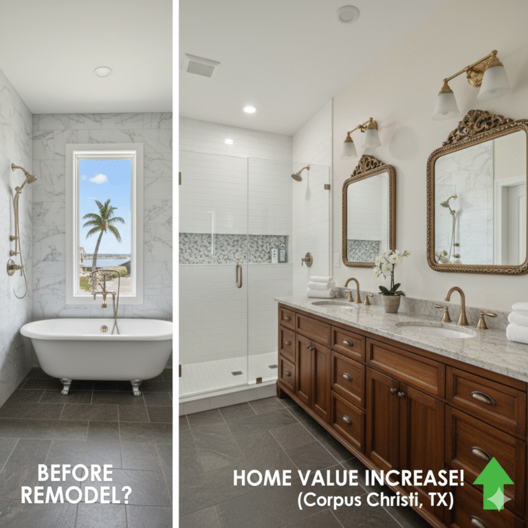 bathroom remodel roi corpus christi
